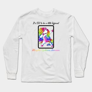 It's OK to be a little different Klinefelter Syndrome Awareness Long Sleeve T-Shirt